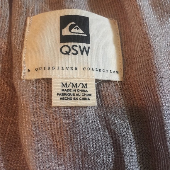 NWOT Quicksilver Shear Cream Sleeveless Blouse - Picture 2 of 2